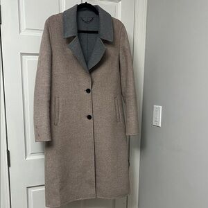 Belle & Bloom Women's Tan and Gray Coat